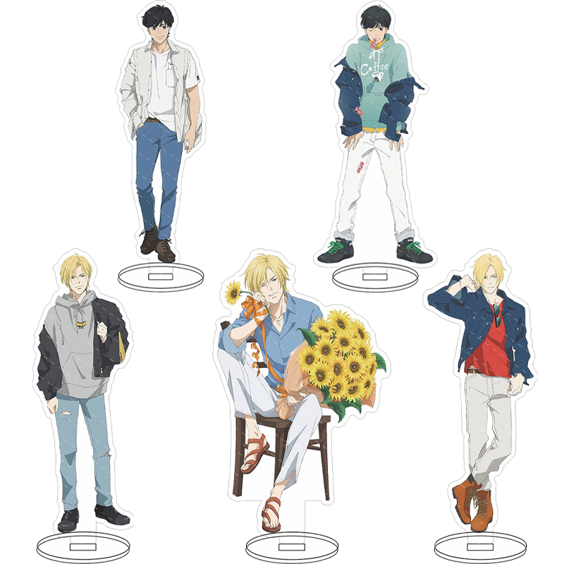 Anime Character Merchandise - 16CM 애니메이션 아크릴 피규어 바나나피쉬 애쉬