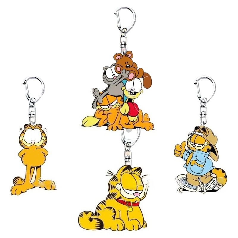 Anime Merchandise Wholesale - 가필드 만화 귀여운 학생 아크릴 키체인
