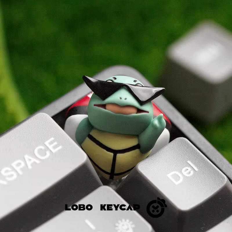 Keycap Artisan Anime - 로보 키캡 만화 캐릭터 싱글 커스텀