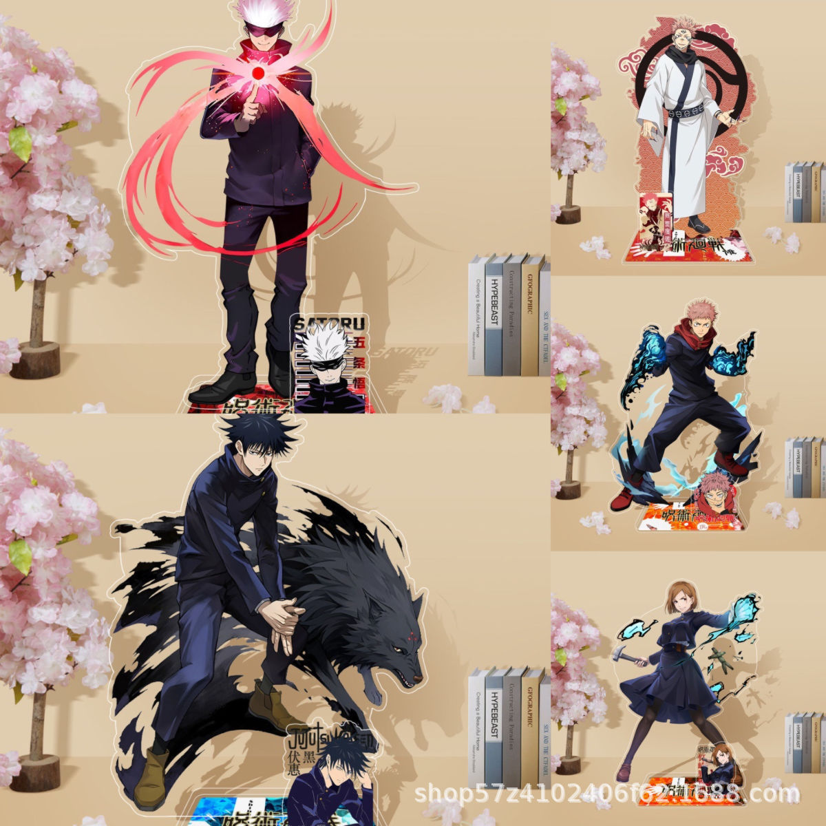 Anime Merchandise Figures - 애니메이션 주술회전 아크릴 스탠드 신상 고죠