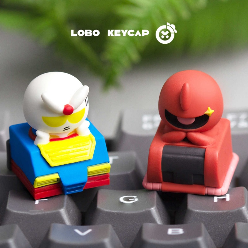 Keycap Artisan Anime - LOBO Chibi 건담 자쿠 아티산 맞춤형