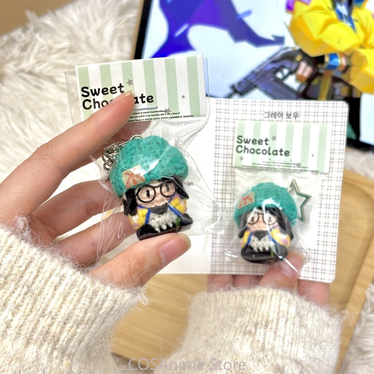 Top Anime Merchandise - 발로란트 킬조이 게임 코스프레 니트 바디