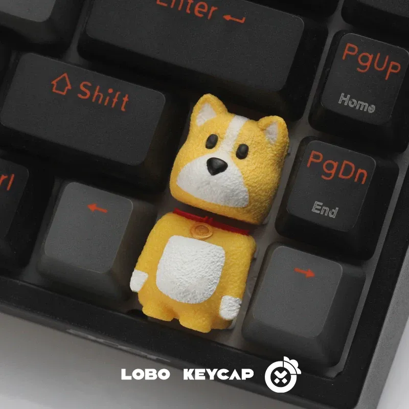 만화 곰 동물 파티 시리즈 레진 Esc 키캡 동물 테마 - Keycap Artisan Anime 리뷰 및 가격