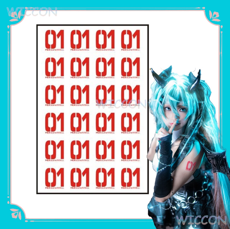 wona/타투 스티커 팔 방수 임시 미쿠쿠 카가미린 렌 - Anime Merchandise Europe 리뷰 및 가격
