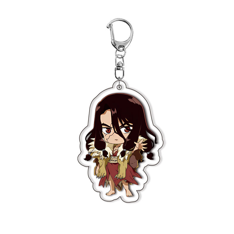 닥터 스톤 센쿠 이시가미 코하쿠 양면 아크릴 키체인 애 - Anime Merchandise Keychains 리뷰 및 가격