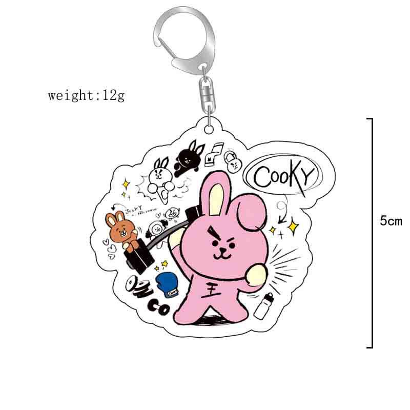 BT21 애니메이션 만화 귀여운 아크릴 키체인 BTS  - Anime Merchandise Wholesale 리뷰 및 가격