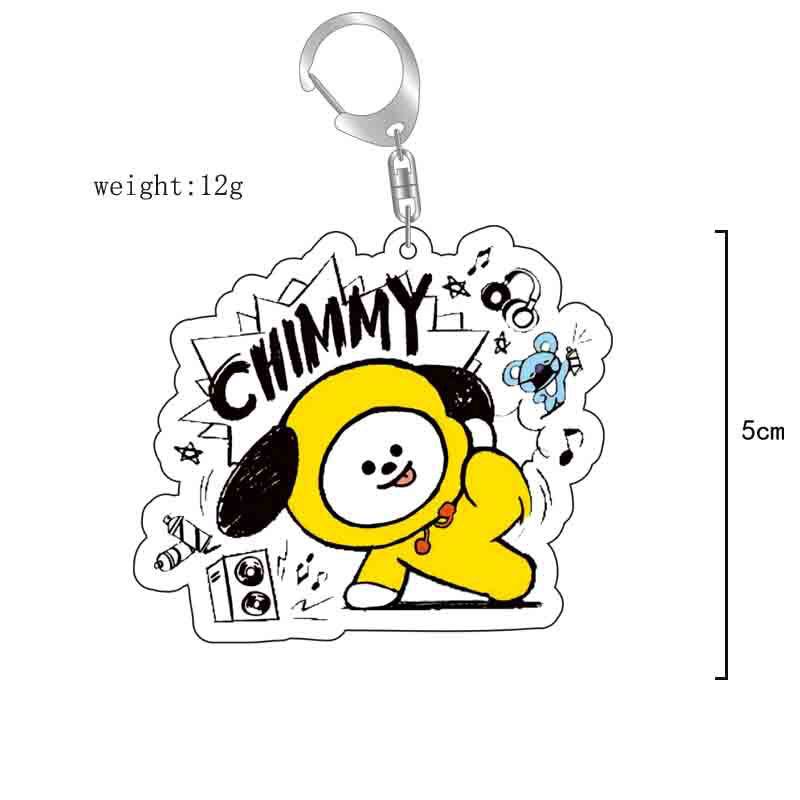 BT21 애니메이션 만화 귀여운 아크릴 키체인 BTS  - Anime Merchandise Wholesale 리뷰 및 가격