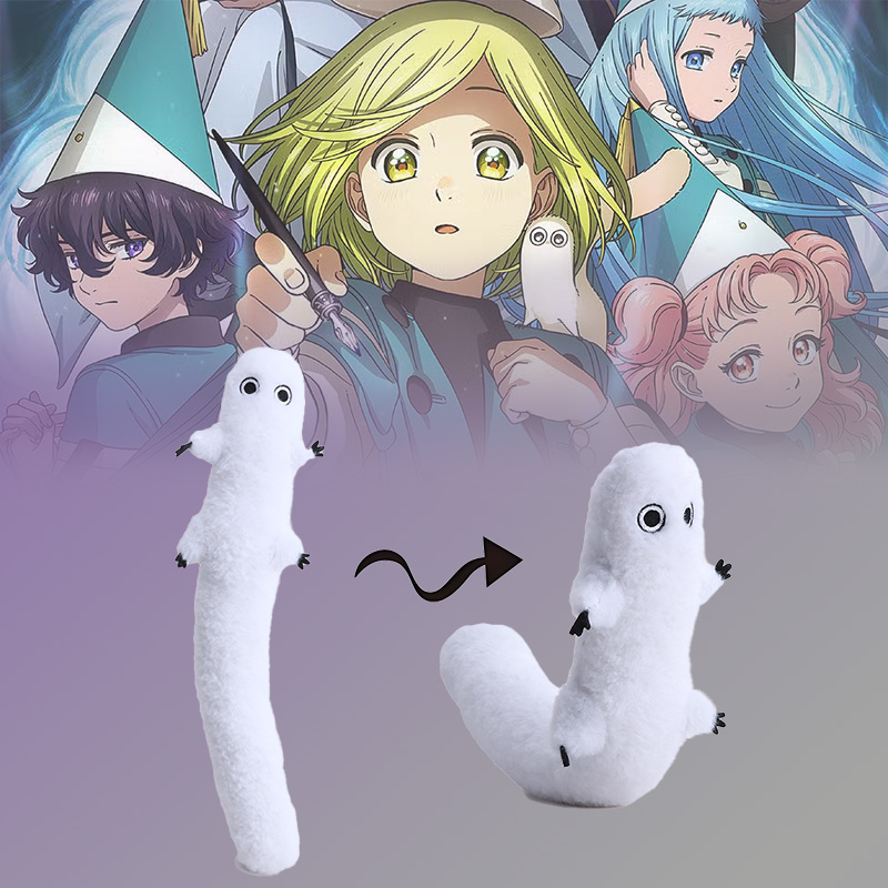 핫 위치트 햇 아틀리에 푸드웜 플러시 장난감 인형 푹신 - Anime Merchandise For Kids 리뷰 및 가격