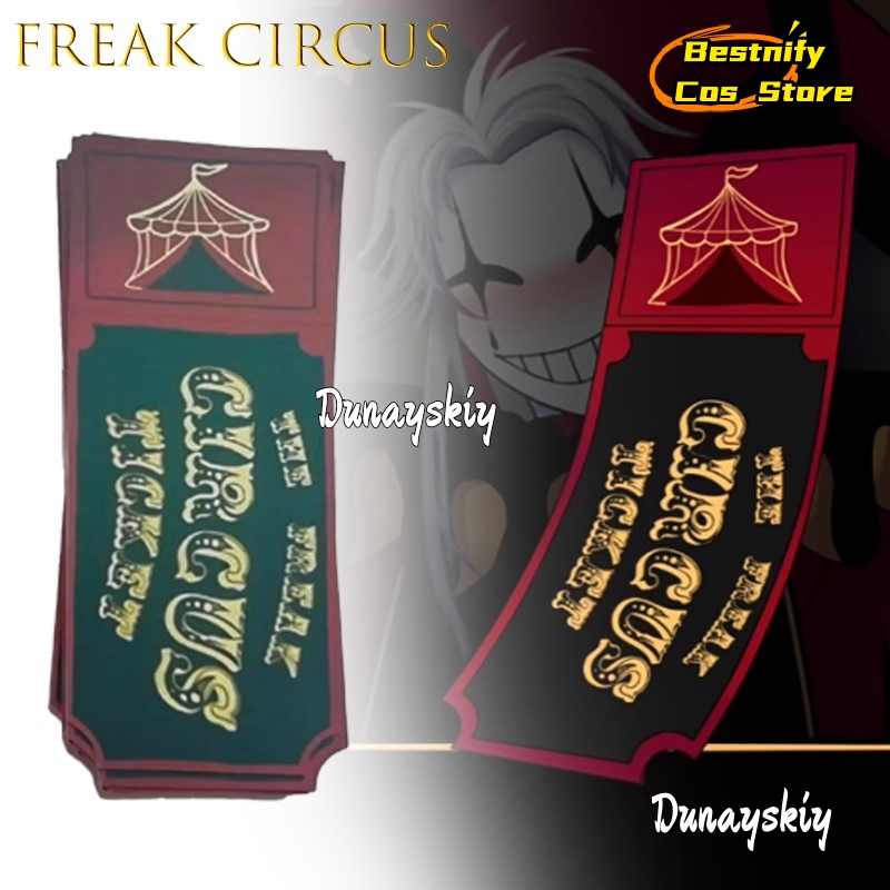 BFreak 서커스 티켓 카드 레드 그린 핑크 애니메이 - Anime Merchandise Europe 리뷰 및 가격