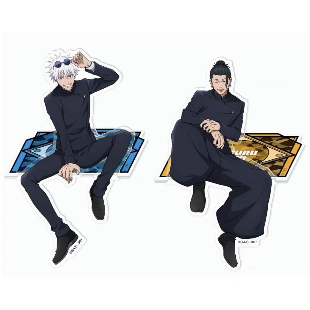 주술회센 고죠 사토루 게토 슈구루 아크릴 스탠드 피규어 - Anime Merchandise Figures 리뷰 및 가격