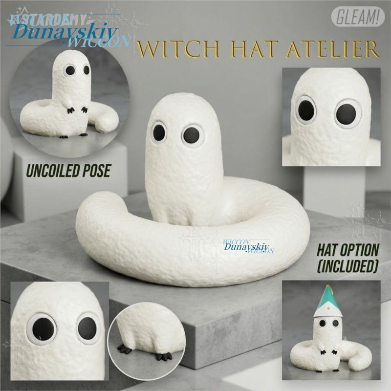 마녀 모자 아틀리에 푸드웜 플러시 장난감 인형 푹신한  - Anime Merchandise Europe 리뷰 및 가격