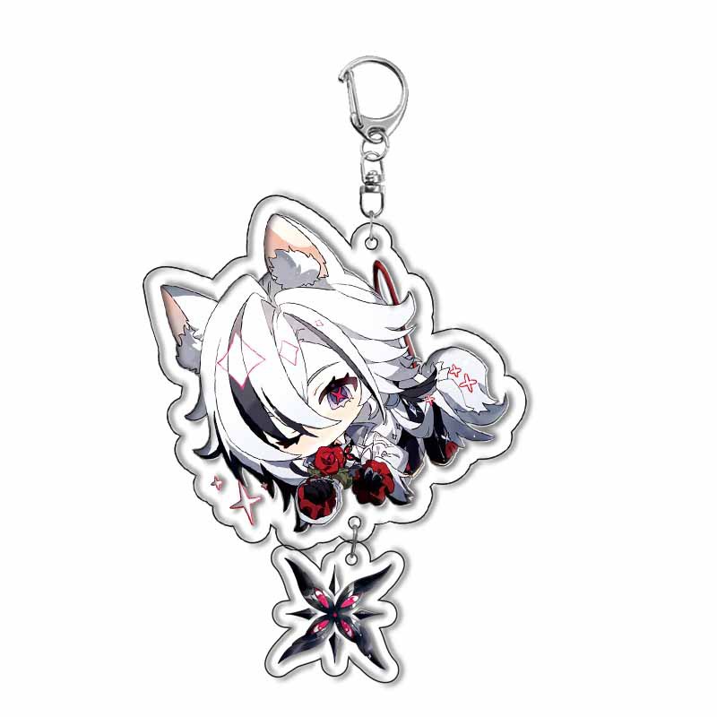 겐신 임팩트 트래블러 완더러 클레 스카라무슈 아크릴 키 - Anime Merchandise Keychains 리뷰 및 가격