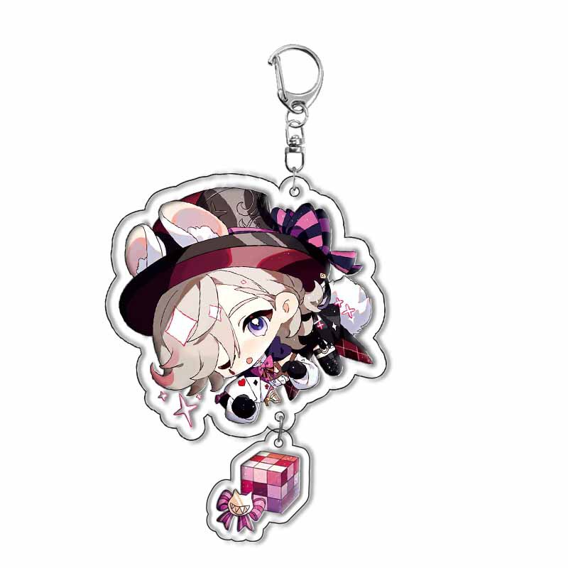 겐신 임팩트 트래블러 완더러 클레 스카라무슈 아크릴 키 - Anime Merchandise Keychains 리뷰 및 가격