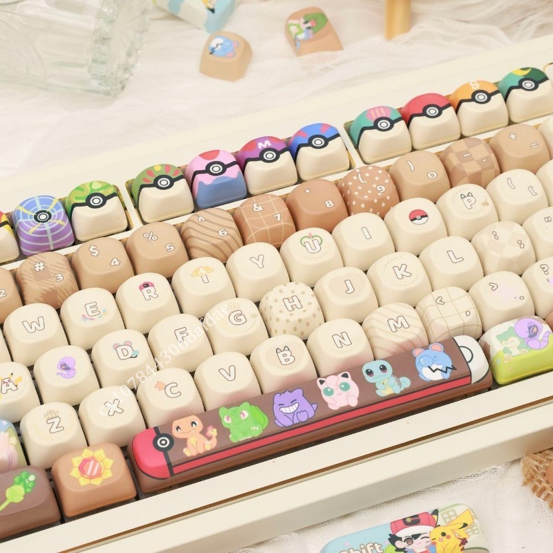 애니메이션 포켓몬 키캡 MOA 높이 131 키/세트 승 - Keycap Artisan Anime 리뷰 및 가격