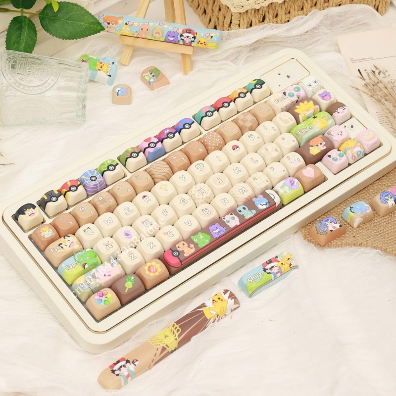 애니메이션 포켓몬 키캡 MOA 높이 131 키/세트 승 - Keycap Artisan Anime 리뷰 및 가격