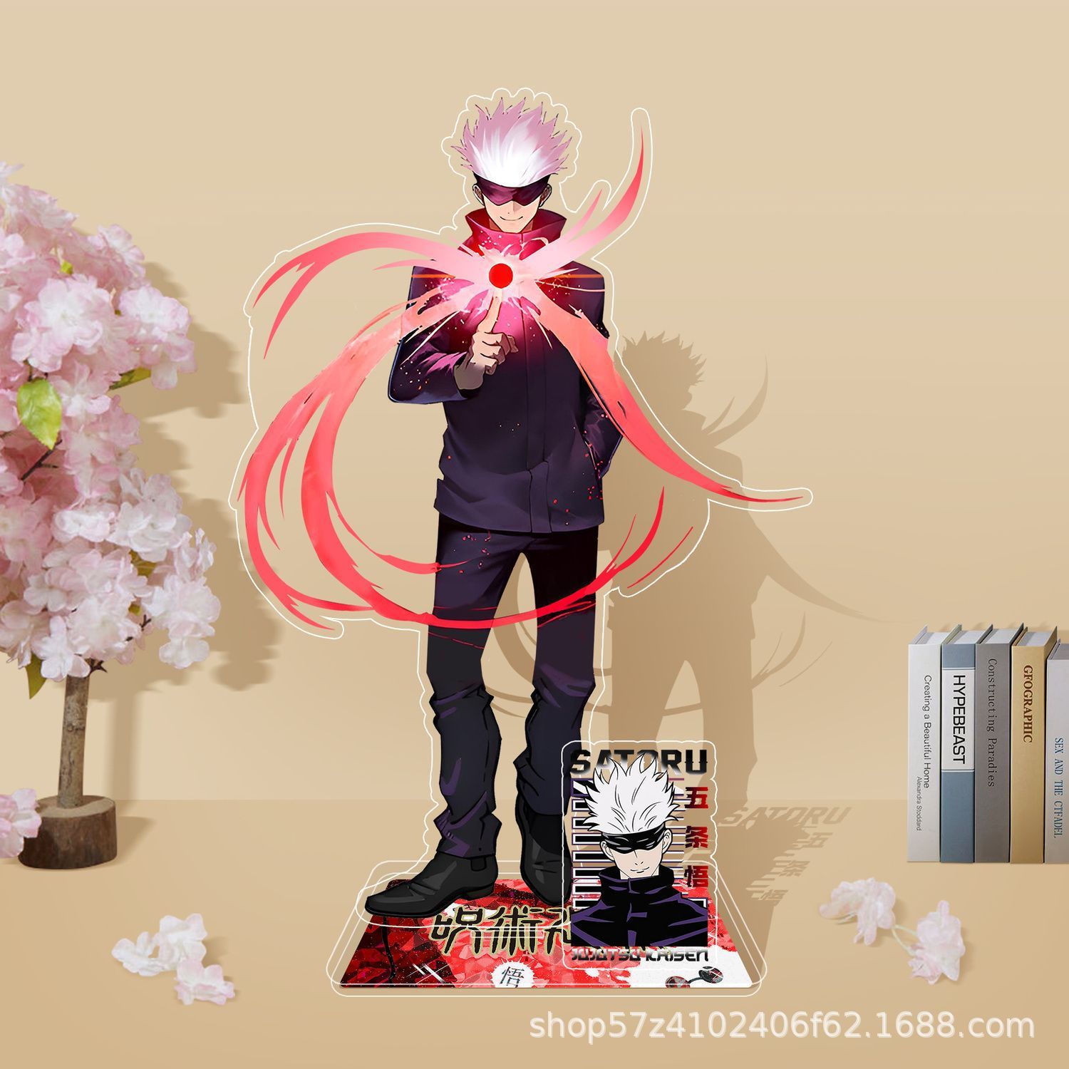 애니메이션 주술회전 아크릴 스탠드 신상 고죠 사토루 후 - Anime Merchandise Figures 리뷰 및 가격